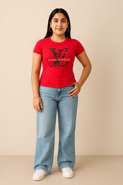 Camiseta Estampada Ref. Luna – Tela Seda Fría